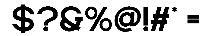 HESKORSLAB-Regular Font OTHER CHARS