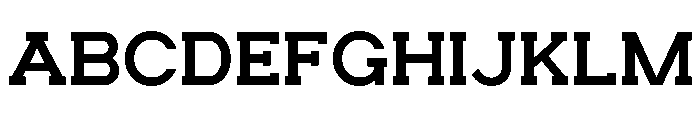 HESKORSLAB-Regular Font UPPERCASE