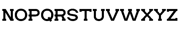 HESKORSLAB-Regular Font UPPERCASE