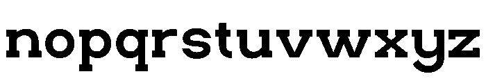 HESKORSLAB-Regular Font LOWERCASE
