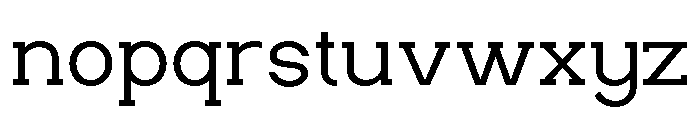 HESKORSLAB-Thin Font LOWERCASE