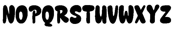 HEVISTA-Regular Font UPPERCASE