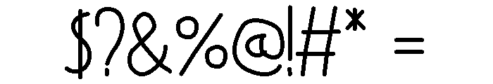 HEY ALLIGATOR Font OTHER CHARS