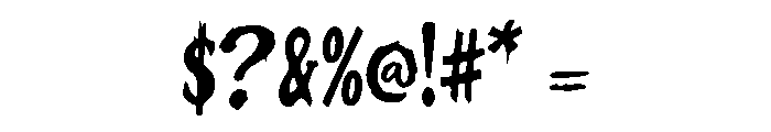 HEYend Ciwowks Font OTHER CHARS
