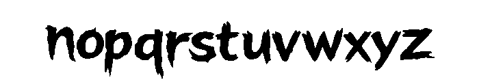 HEYend Ciwowks Font LOWERCASE