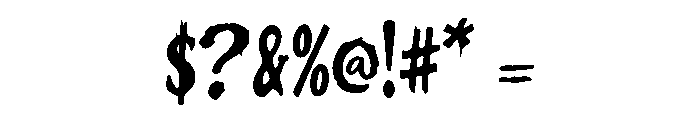 HEYendCiwowks Font OTHER CHARS