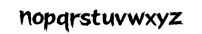HEYendCiwowks Font LOWERCASE