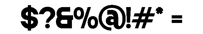HEZBA-Regular Font OTHER CHARS
