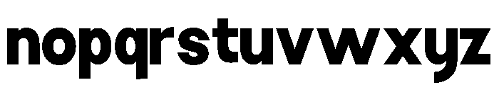 HEZBA-Regular Font LOWERCASE