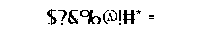 Headful Font OTHER CHARS
