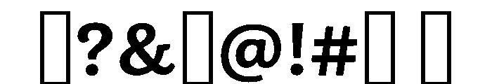 Headicus Font OTHER CHARS