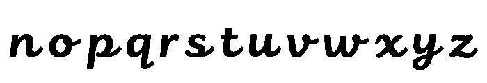 Headicus Font LOWERCASE