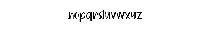 Healing Moonlights Font LOWERCASE