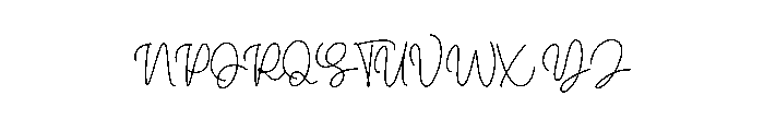 Healing Saturday Font UPPERCASE