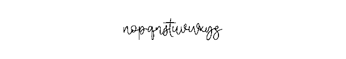 Healing Saturday Font LOWERCASE