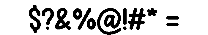 Health Tracker Font OTHER CHARS
