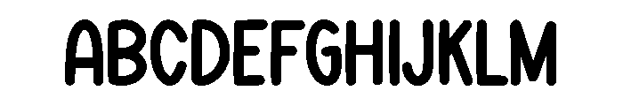 Health Tracker Font UPPERCASE
