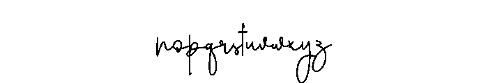 Healthy Friends Font LOWERCASE