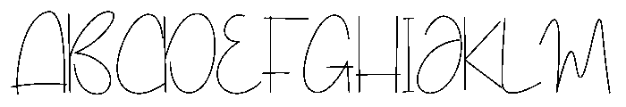 Healty Beauty Font UPPERCASE