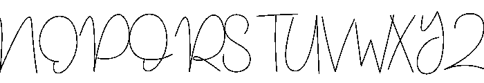 Healty Beauty Font UPPERCASE
