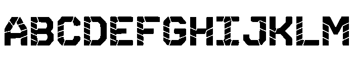 Heard Regular Font UPPERCASE