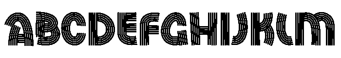 Hearly Metrics Font UPPERCASE