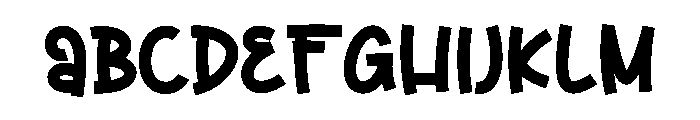 Hears Farewell Font UPPERCASE