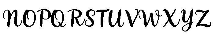 Heart Beats Solid Font UPPERCASE