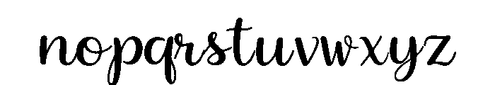 Heart Beats Solid Font LOWERCASE