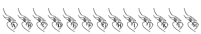 Heart Bound Love Font UPPERCASE