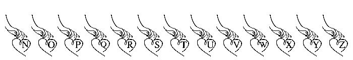 Heart Bound Love Font UPPERCASE