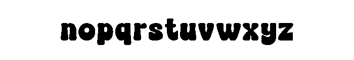 Heart Break Regular Font LOWERCASE