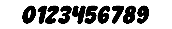 Heart Bubble Italic Font OTHER CHARS
