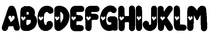 Heart Bubbles Regular FONT
