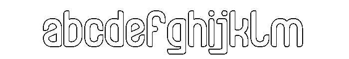 Heart Byte-Hollow FONT