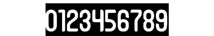 Heart Byte-Inverse Font OTHER CHARS