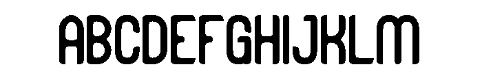 Heart Byte-Light Font UPPERCASE