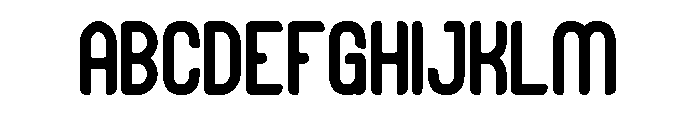 Heart Byte Font UPPERCASE
