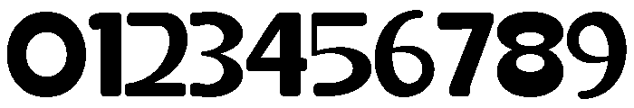 Heart Chunky Regular Font OTHER CHARS