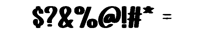 Heart Cute Regular Font OTHER CHARS