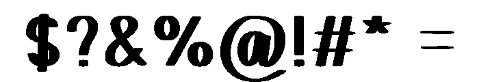 Heart Desire Font OTHER CHARS