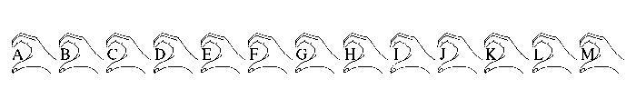 Heart Emblem Monogram FONT