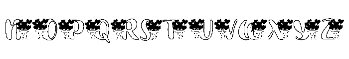 Heart Pot Font UPPERCASE