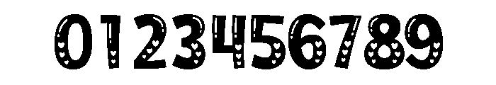 Heart Shake Font OTHER CHARS
