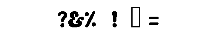 Heart Vibe Font OTHER CHARS