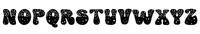 Heart minimal Font UPPERCASE