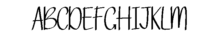 Heart sprinkle Font UPPERCASE