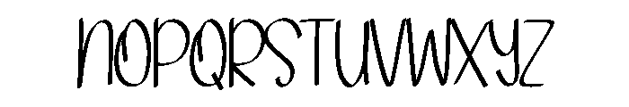 Heart sprinkle Font UPPERCASE