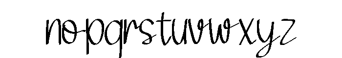 Heart sprinkle Font LOWERCASE
