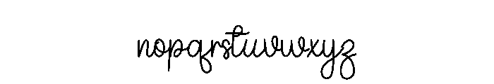 Heart1 Font LOWERCASE